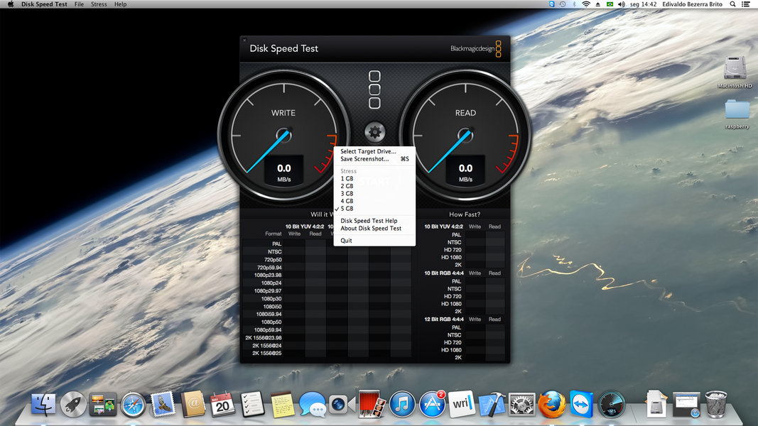 Blackmagic Disk Speed Test Mac Download